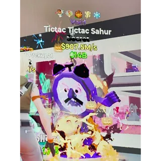 Tictac Tictac Sahur 907.5m/s