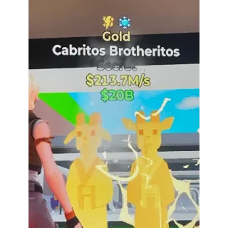 Cabritos Brotheritos 213.7m/s