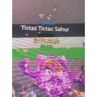 Tictac Tictac Sahur 676.5m/s