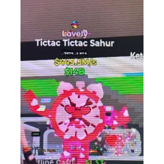 Tictac tictac Sahur 445.5m/s