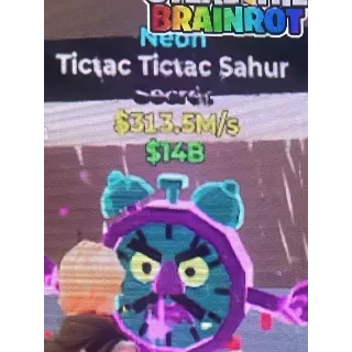 Tictac Tictac Sahur 313.5m/s