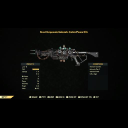 Automatic Enclave Plasma Rifle - Game Items - Gameflip