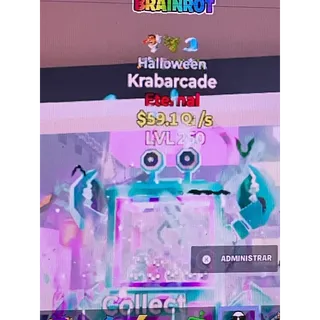 Krabarcade Hallowen 59Qi/s Max Lv
