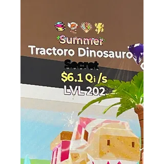 Tractoro Dinosauro 6.1Qi/s