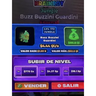 Buzz Buzzini Guardini 4.44Qi/s