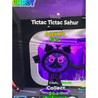 Tictac Tictac Sahur 429m/s