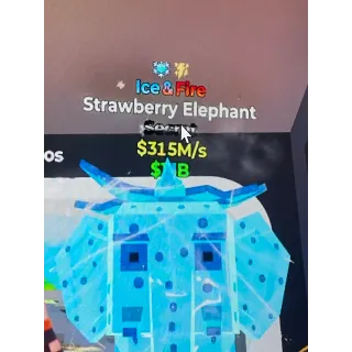 Strawberry Elephant 315m/s