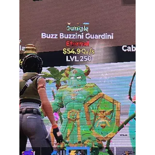 Buzz Buzzini Guardini Jungle 54.9Qi/s Max Lv