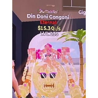 Din Doni Gongoni 15.3Qi/s