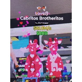 Cabritos Brotheritos 810m/s