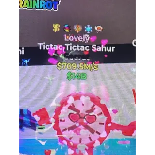 Tictac Tictac Sahur 709.5m/s