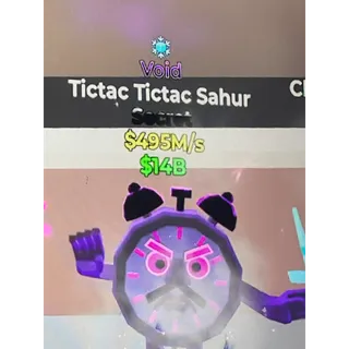Tictac Tictac Sahur 495m/s