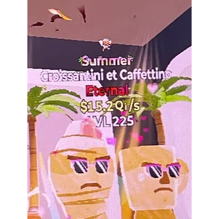 Croissantini et Caffetino 15Qi/s