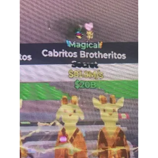 Cabritos Brotheritos 810m/s