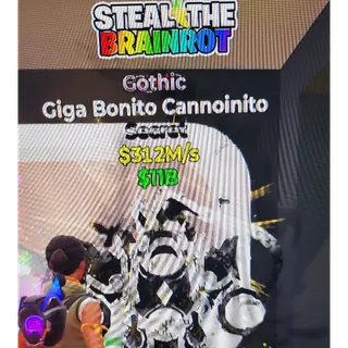 Giga Bonito Cannoinito Gothic