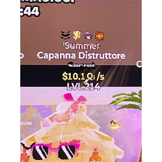Capanna Distruttore 15.4Qi/s