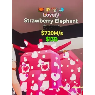 Strawberry Elephant 720m/s