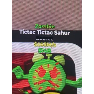 Tictac Tictac Sahur 165m/s