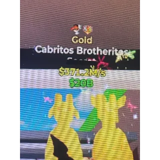 Cabritos Brotheritos 371.2m/s