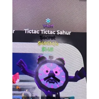 Tictac Tictac Sahur 495m/s