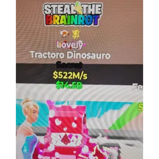 Tractoro Dinosauro 522m/s