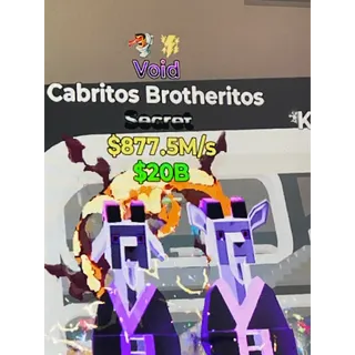 Cabritos Brotheritos 877.5m/s