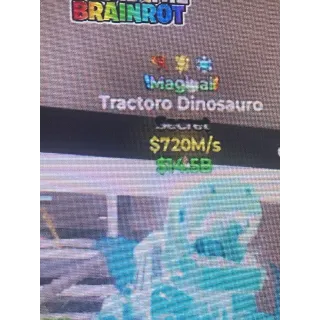 Tractoro Dinosauro 720m/s