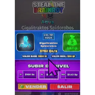 Gigalitraktos Spidorobos Aqua