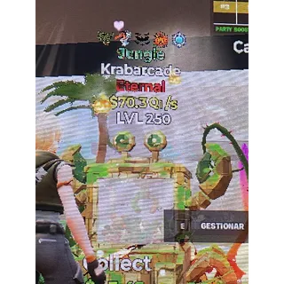 Krabarcade 70.3Qi/s Max Lv 
