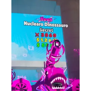 Nuclearo Dinossauro Neon