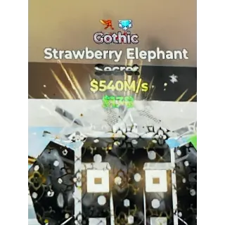 Strawberry Elephant 540m/s