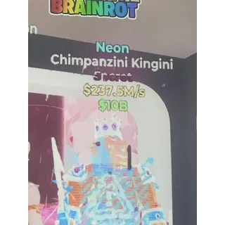 Chimpanzini Kingini 237.5m/s