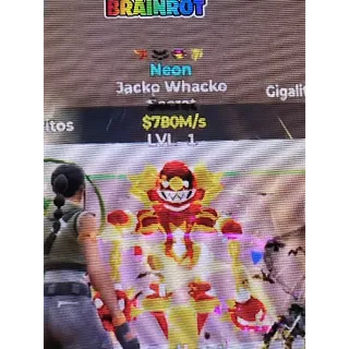 Jacko Whacko Neon