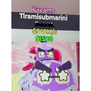 Tiramisubmarini 540m/s