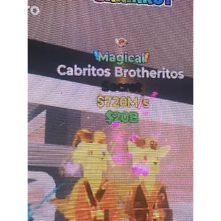 Cabritos Brotheritos 720m/s