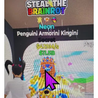 Penguini Armorini Kingini Neon