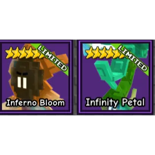 INFINITY PETAL AND INFERNO BLOOM