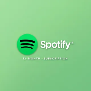 12 Month Spotify Premium Instant Delivery