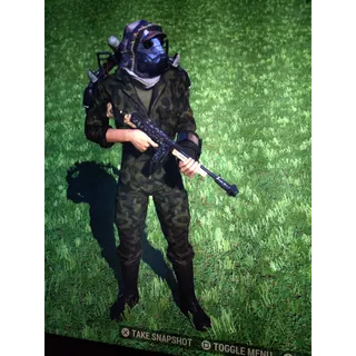 Forest camo jumpsuit 