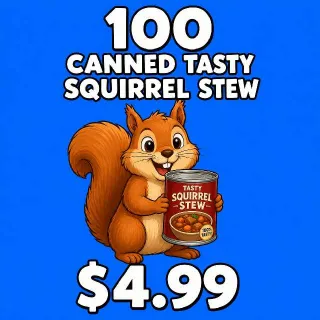 Canned Tasty Squirrel X100