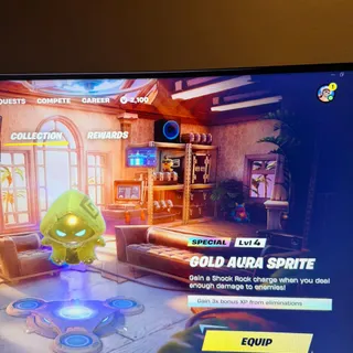 Gold Aura Sprite