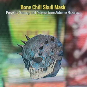 Bone Chill Skull Mask