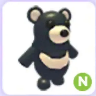 Neon Black Moon Bear