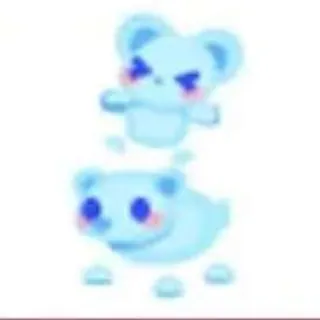 Frostbite Bear And Cub Animated Sticker