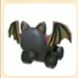 Bat Face Roller Skates Halloween