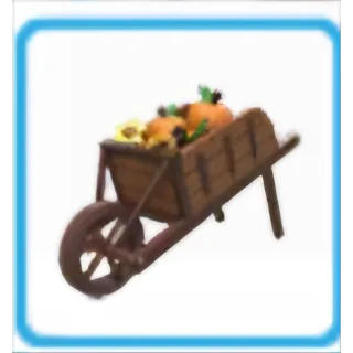 Fall Wheelbarrow Stroller Halloween