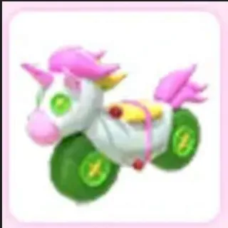 Unicorn Zombie Ponycycle Halloween