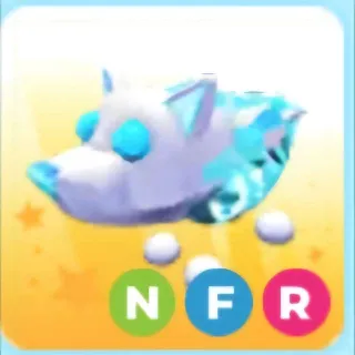 Neon Ice Wolf Ride Fly