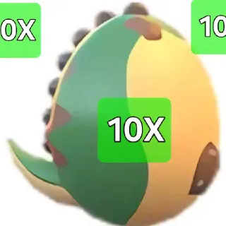 10X Fossil Egg X10
