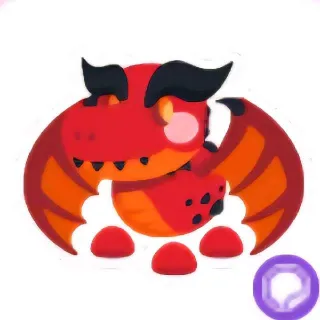 Lava Dragon Sticker Legendary